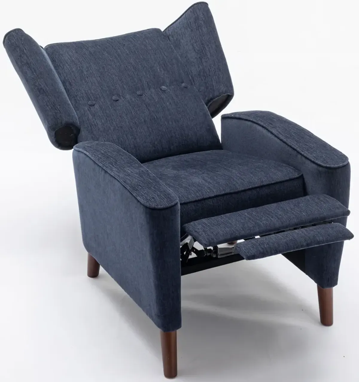 Merax Mid Century Chenille Wingback Recliner Chair