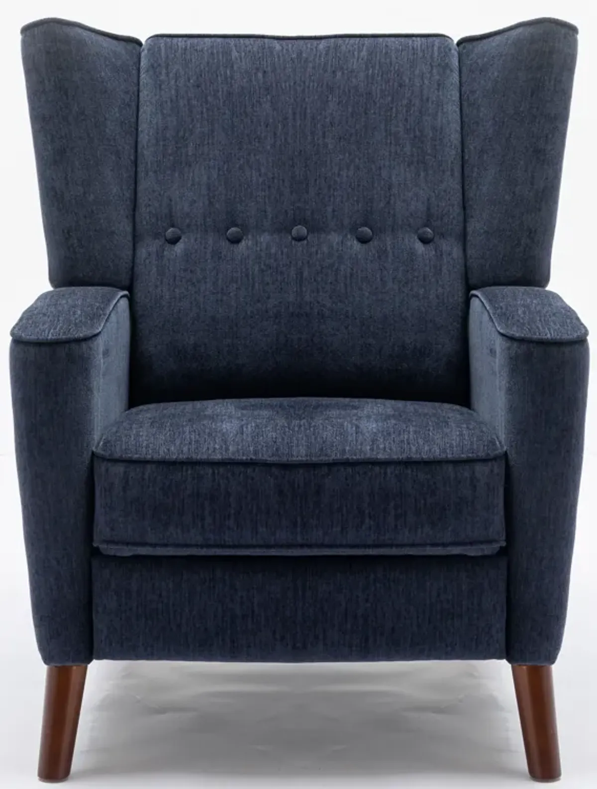 Merax Mid Century Chenille Wingback Recliner Chair