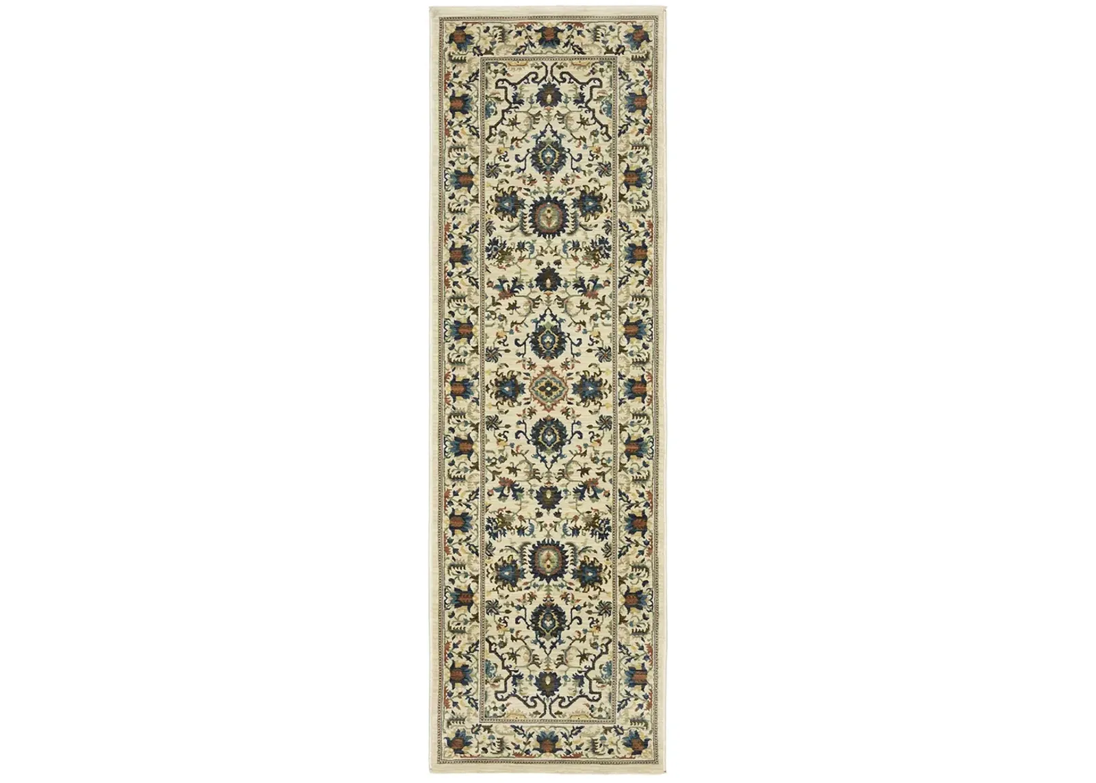 Francesca 2'3" x 7'6" Ivory Rug