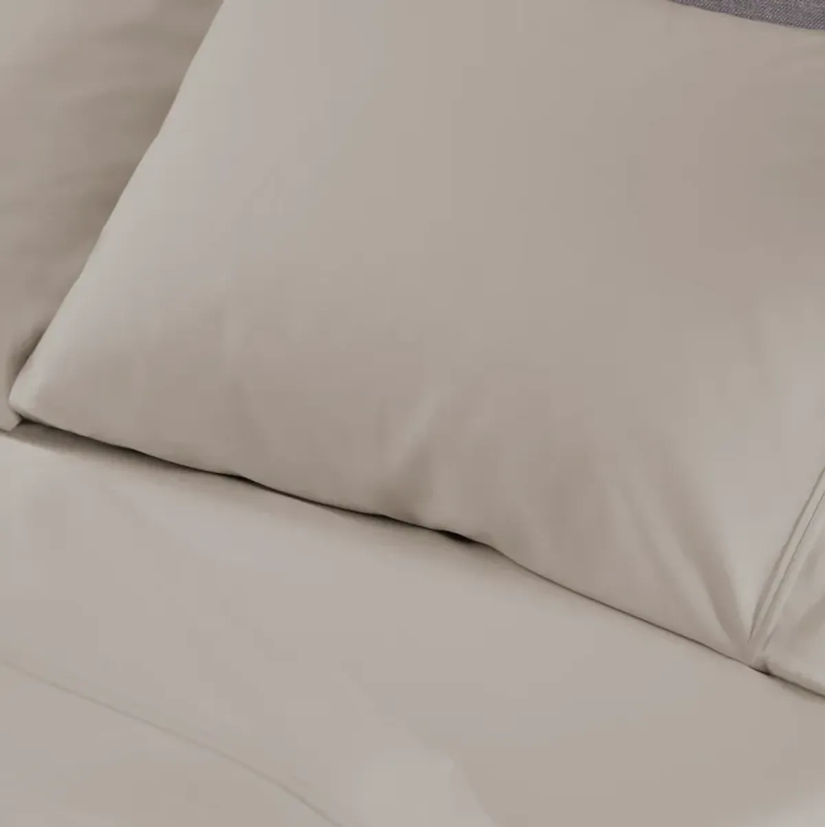 Hyper-Cotton Split California King Sheet Set - Medium Beige