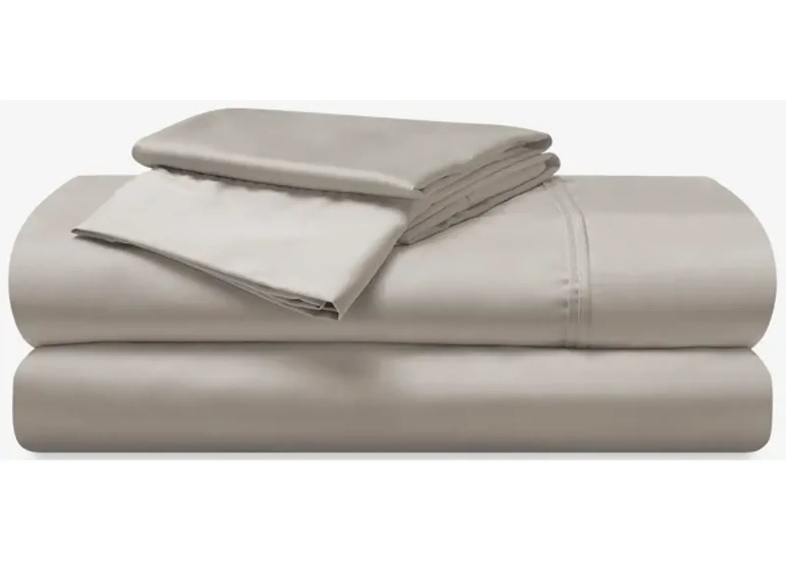 Hyper-Cotton Split California King Sheet Set - Medium Beige