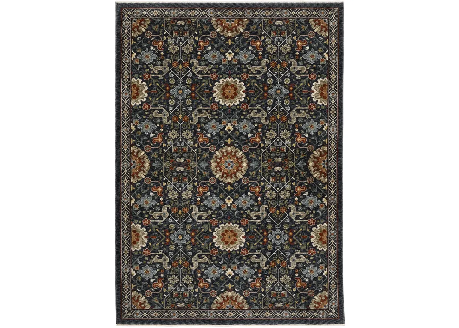 Aberdeen 6'7" x 9'6" Blue Rug