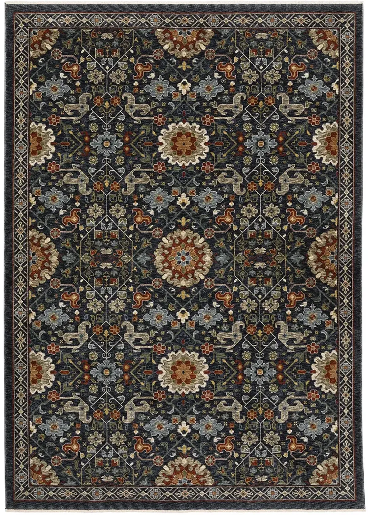 Aberdeen 6'7" x 9'6" Blue Rug