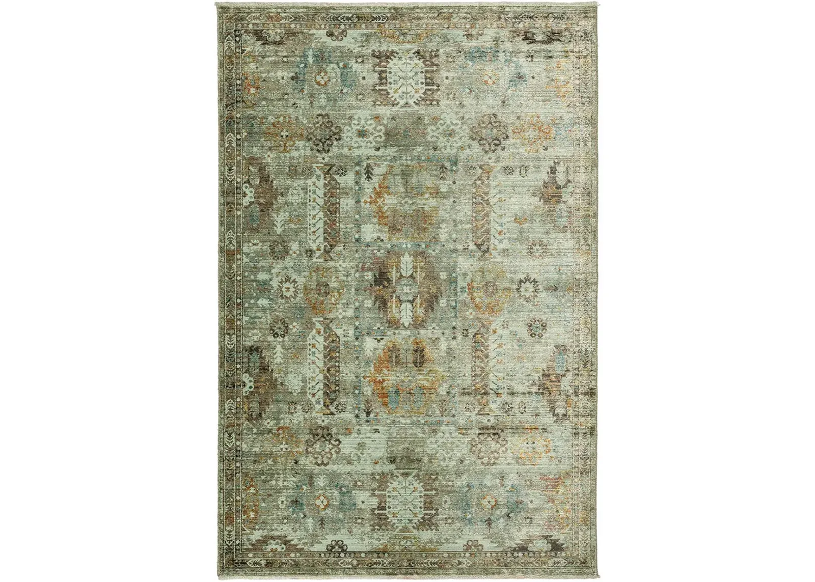 Lomita LO1 Green 8' x 10' Rug