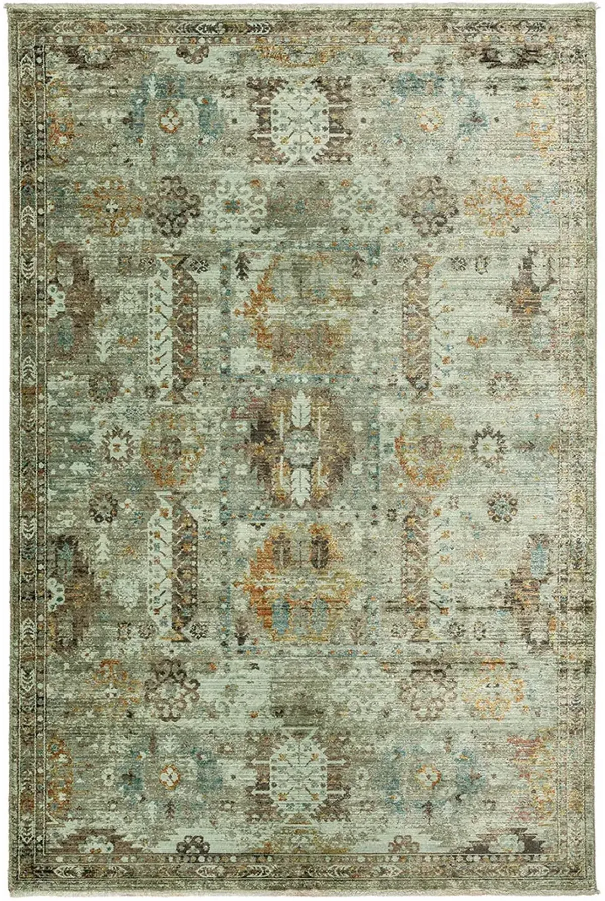 Lomita LO1 Green 8' x 10' Rug