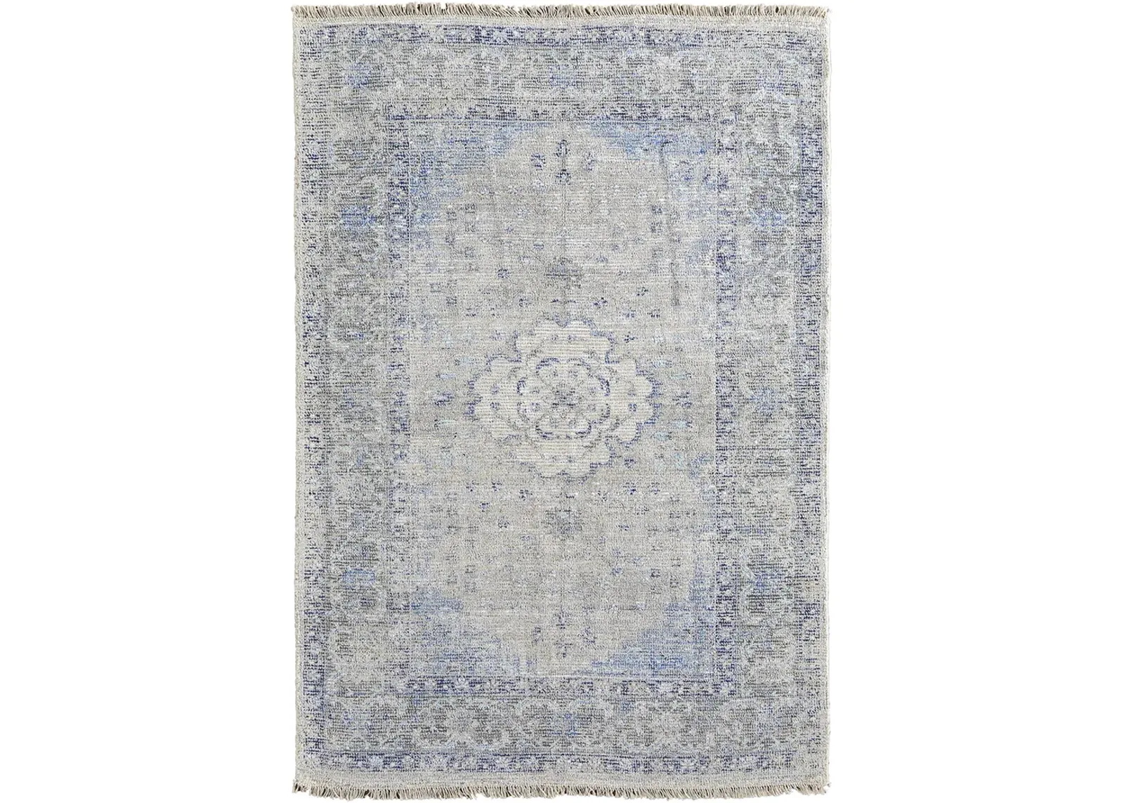 Caldwell 8108F Gray/Blue/Ivory 7'6" x 9'6" Rug