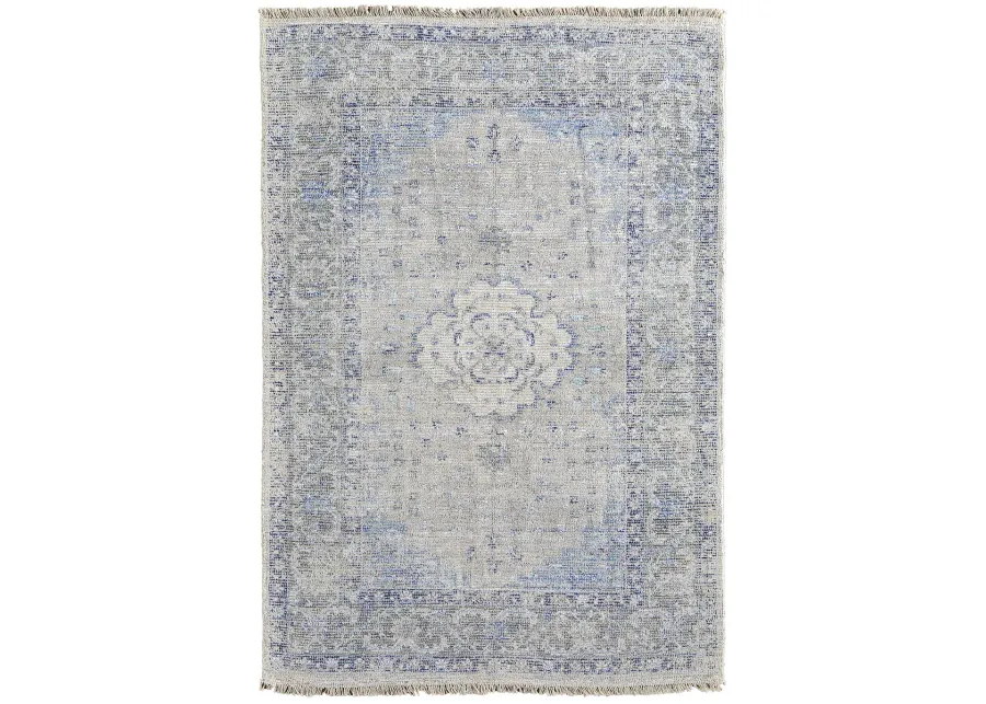 Caldwell 8108F Gray/Blue/Ivory 7'6" x 9'6" Rug