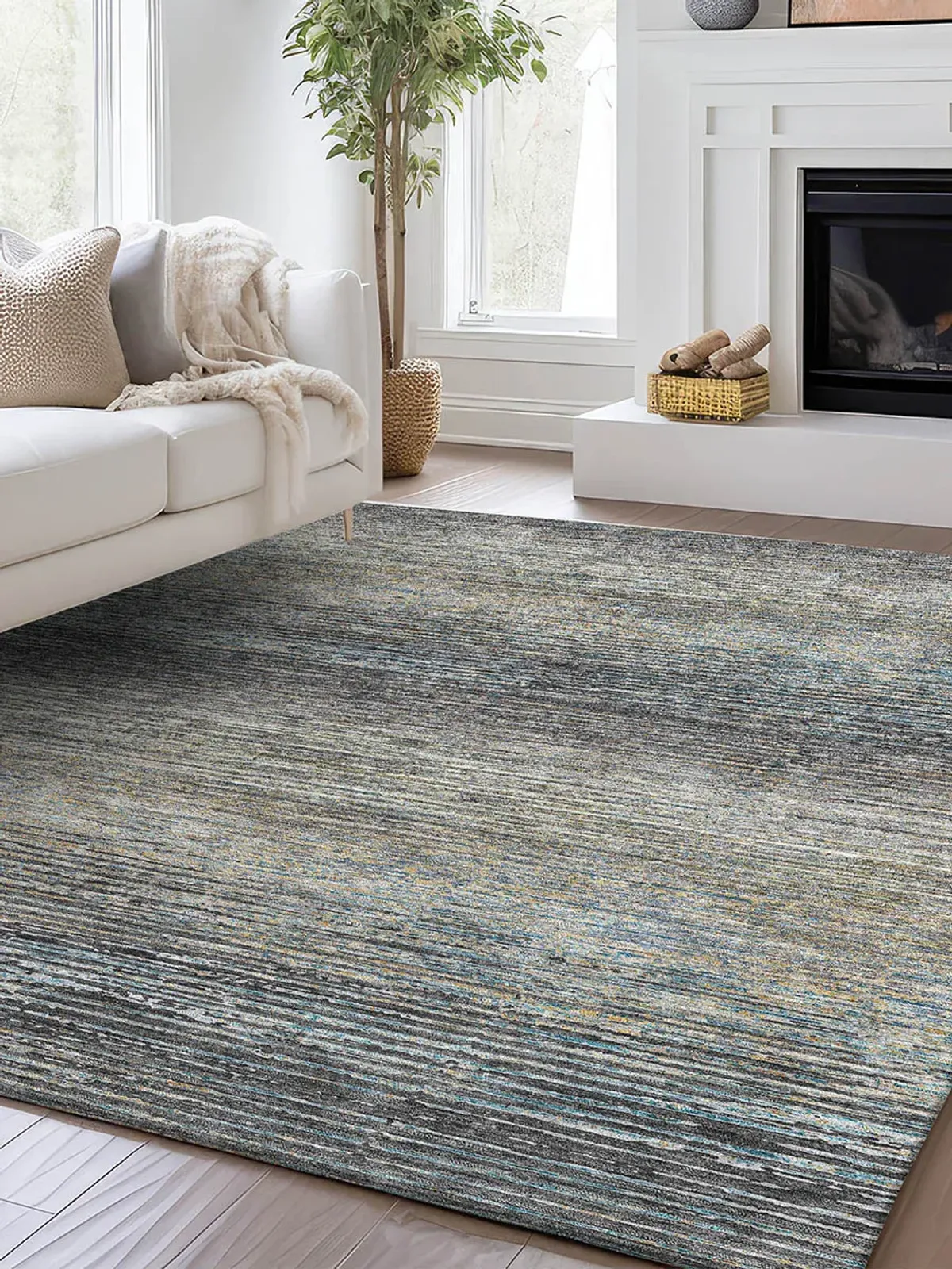 Trevi TV1 Granite 3' x 5' Rug