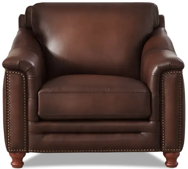 Belfast Top Grain Leather Chair