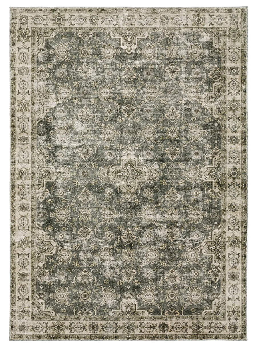 Malibu 3'6" x 5'6" Blue Rug