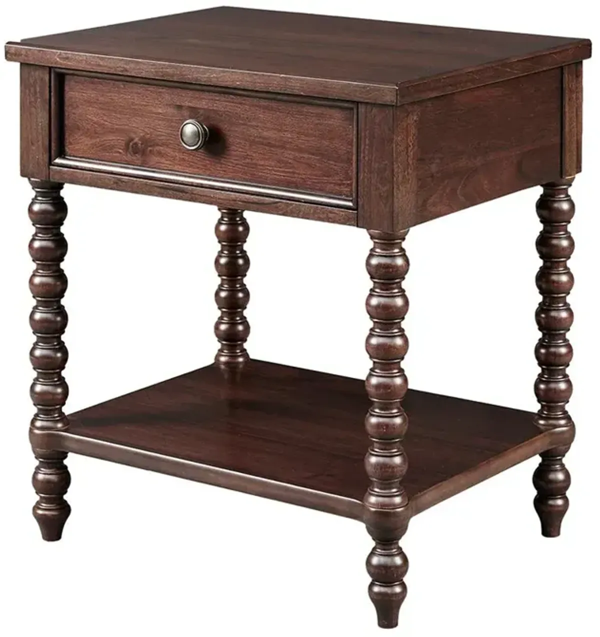 Belen Kox Beckett Acacia Wood Nightstand, Belen Kox