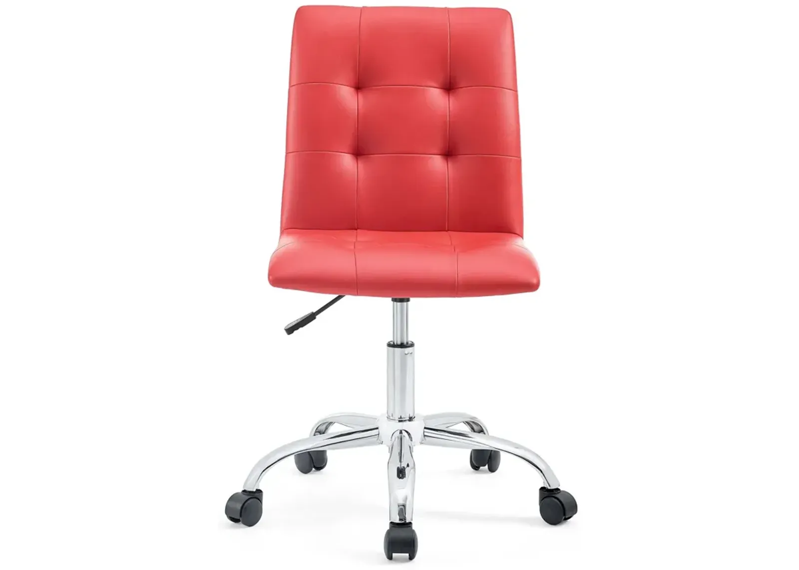 Modway Furniture - Prim Armless Mid Back Office Chair Orange