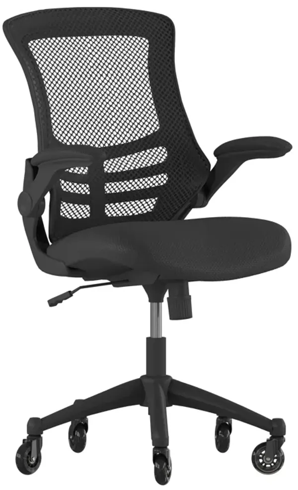 Kelista Desk Chair with Transparent Roller Wheels