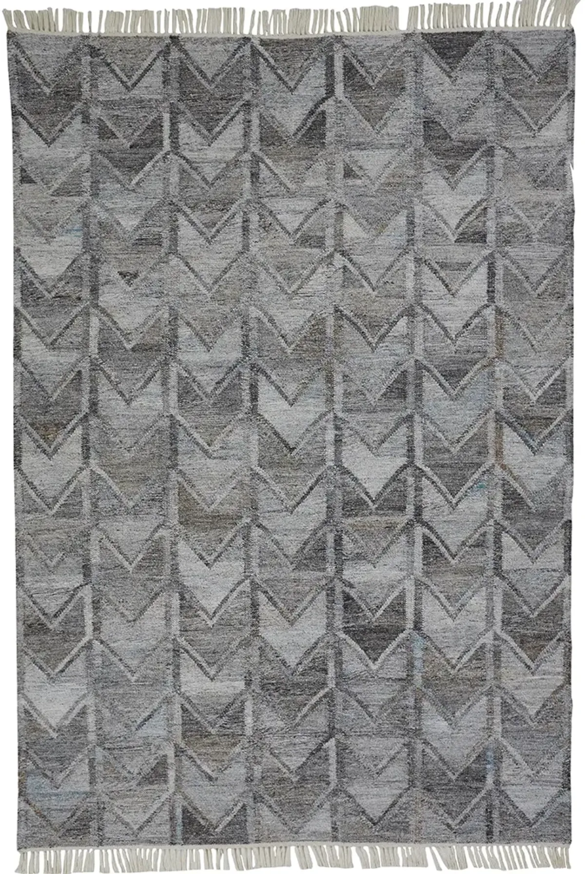 Beckett 0813F Gray/Silver/Taupe 8' x 10' Rug