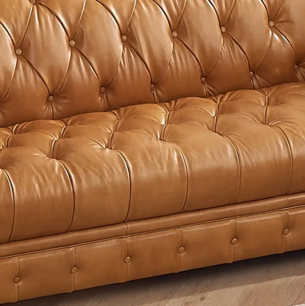 York Top Grain Leather Sofa