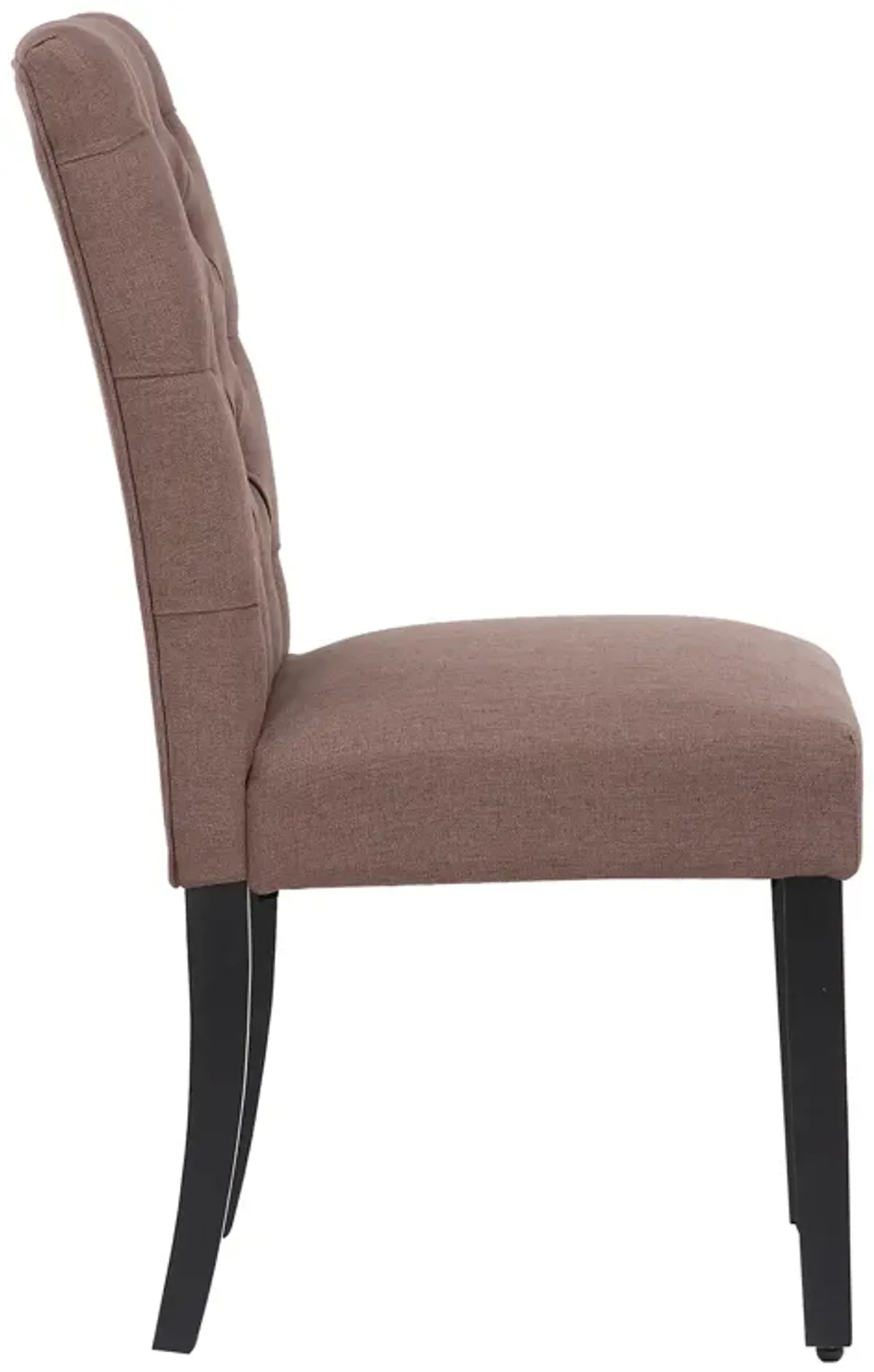 WestinTrends Upholstered Button Tufted Dining Chair