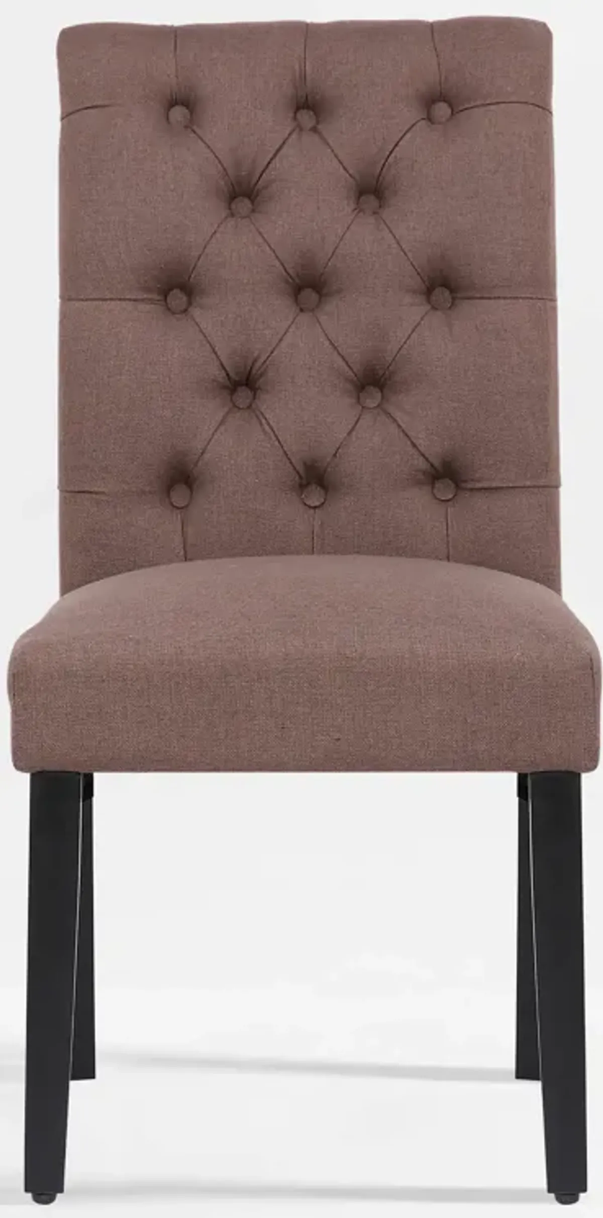 WestinTrends Upholstered Button Tufted Dining Chair