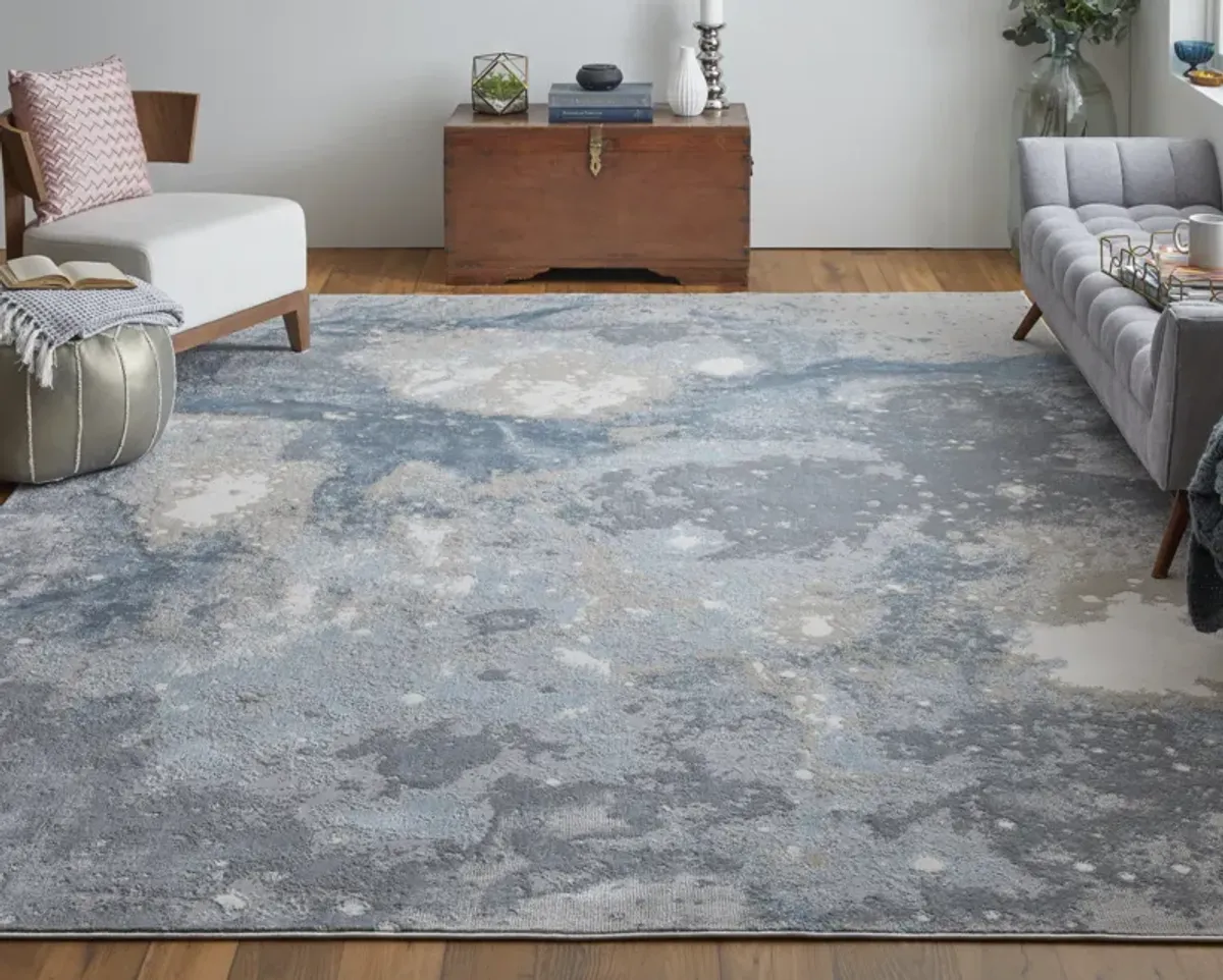 Astra 39L3F Blue/Gray/Ivory 3'11" x 6' Rug