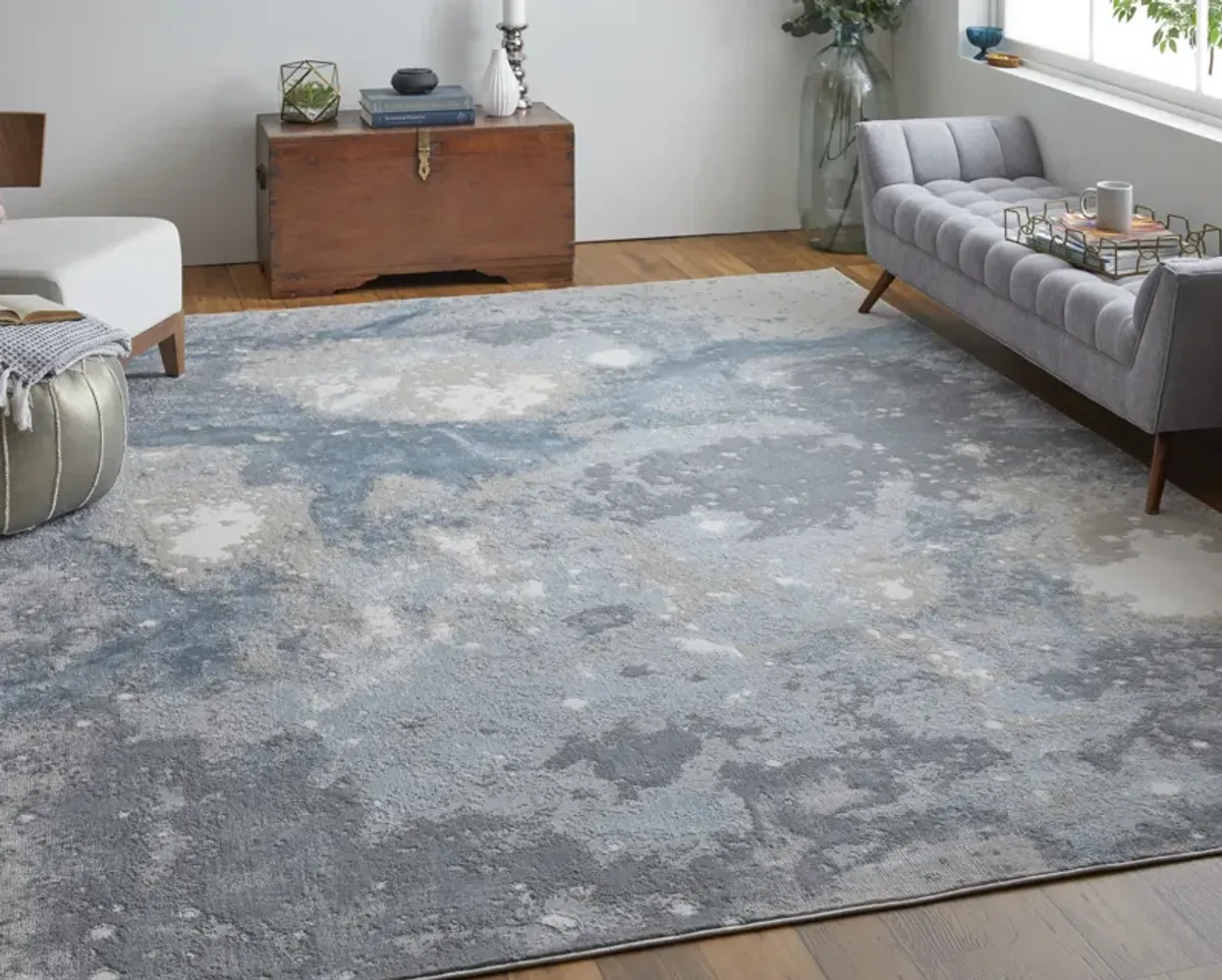 Astra 39L3F Blue/Gray/Ivory 3'11" x 6' Rug