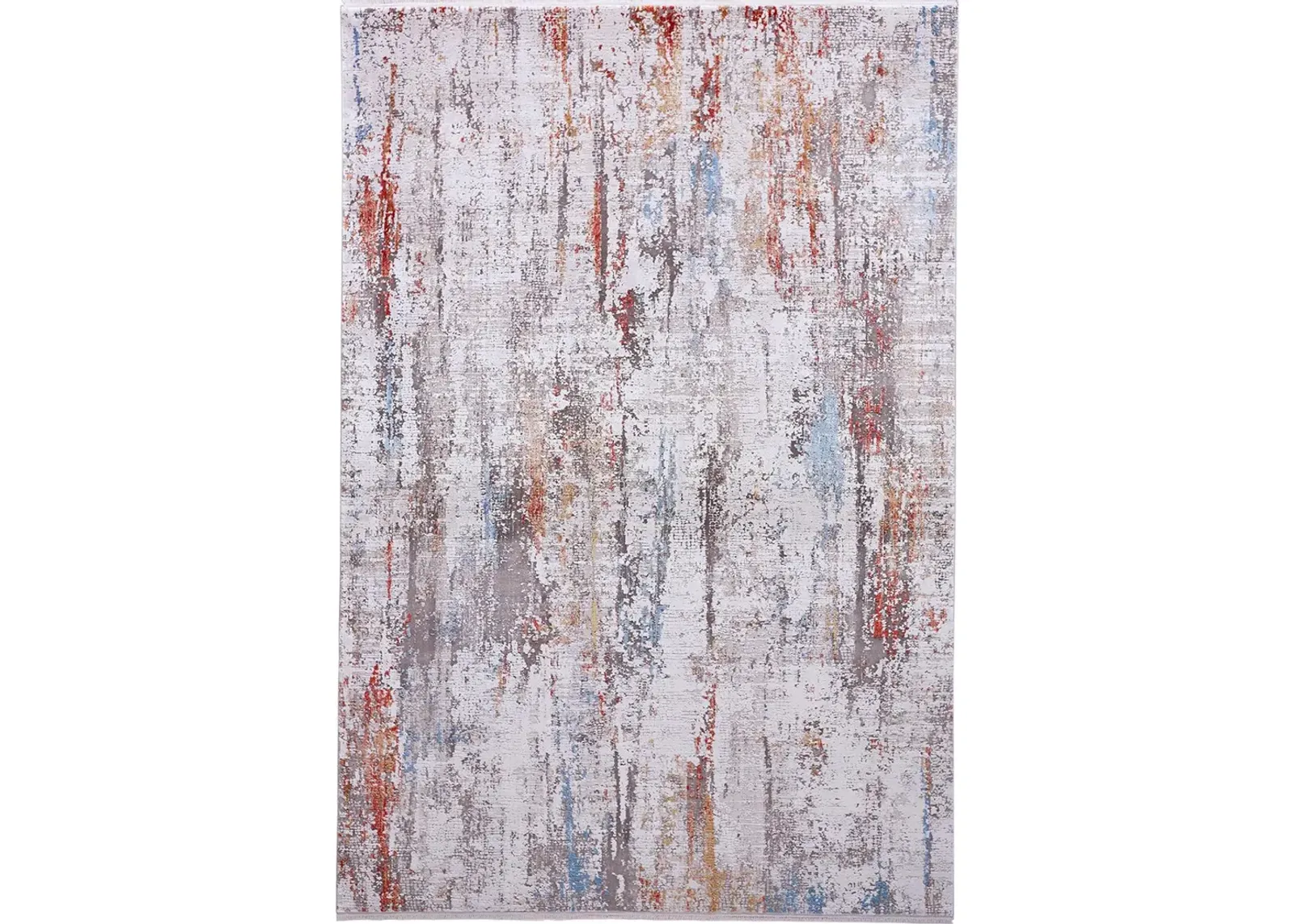 Cadiz 3903F Gray/Red/Blue 3'1" x 5' Rug