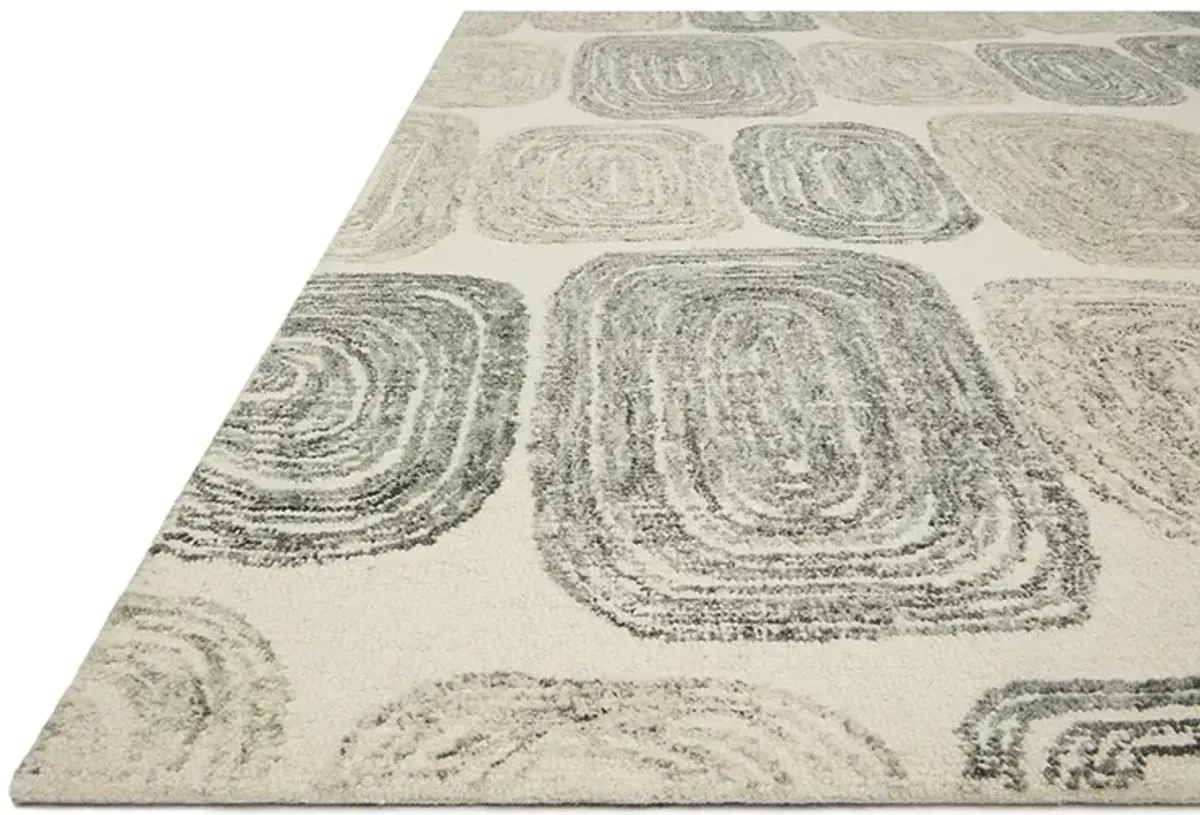 Milo MLO01 Dk. Grey/Neutral 3'6" x 5'6" Rug