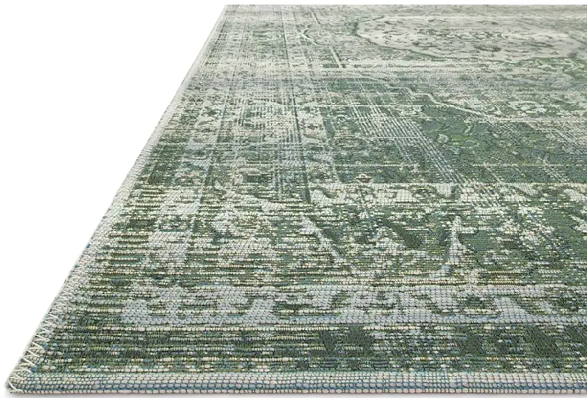 Mika MIK06 Green/Mist 3'11" x 5'11" Rug