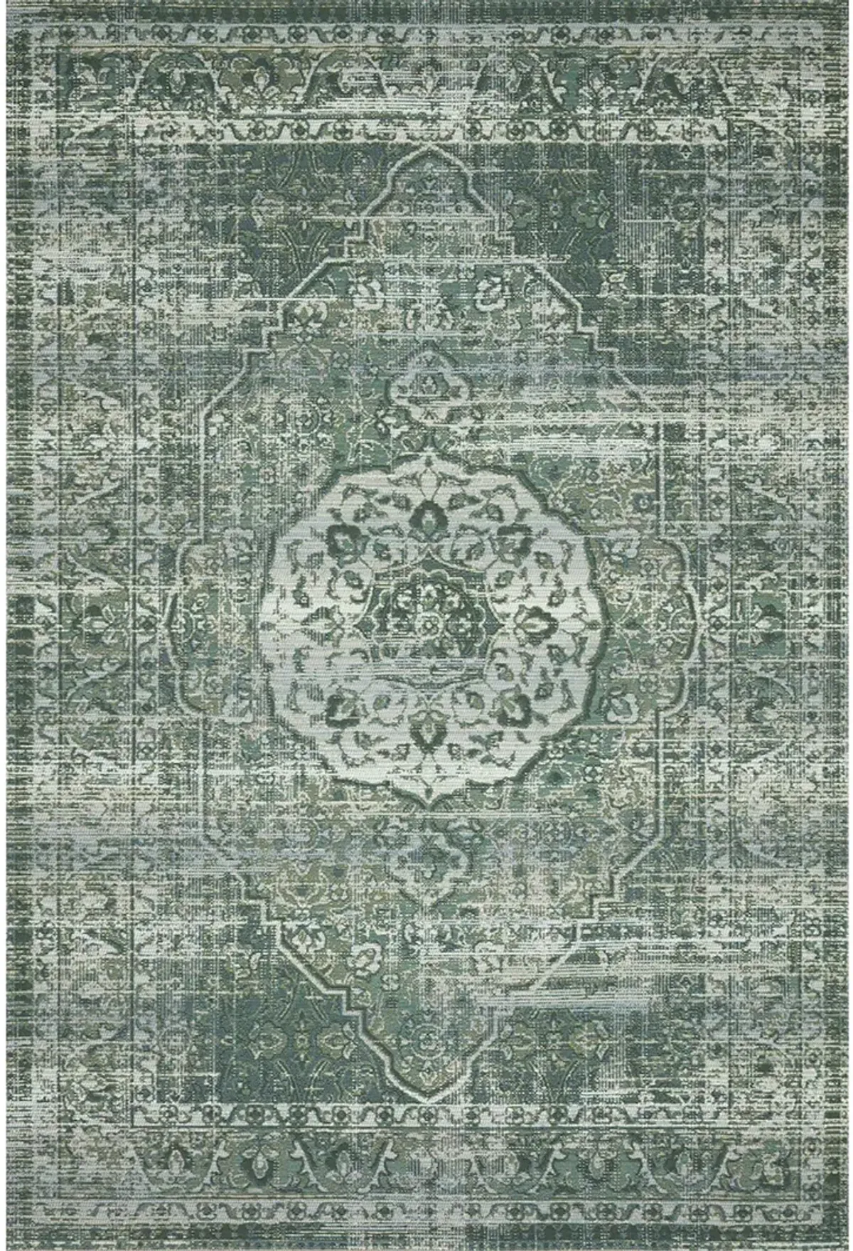 Mika MIK06 Green/Mist 3'11" x 5'11" Rug