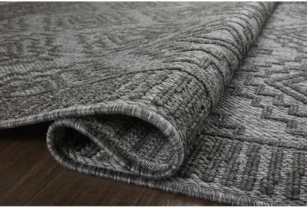 Rainier RAI06 Grey/Charcoal 7'10" x 10'10" Rug