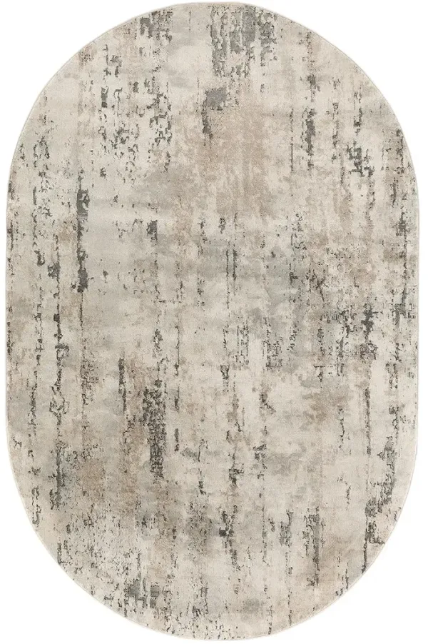 Quarry QUA01 Beige/Gray 5'3" x 7'3" Rug
