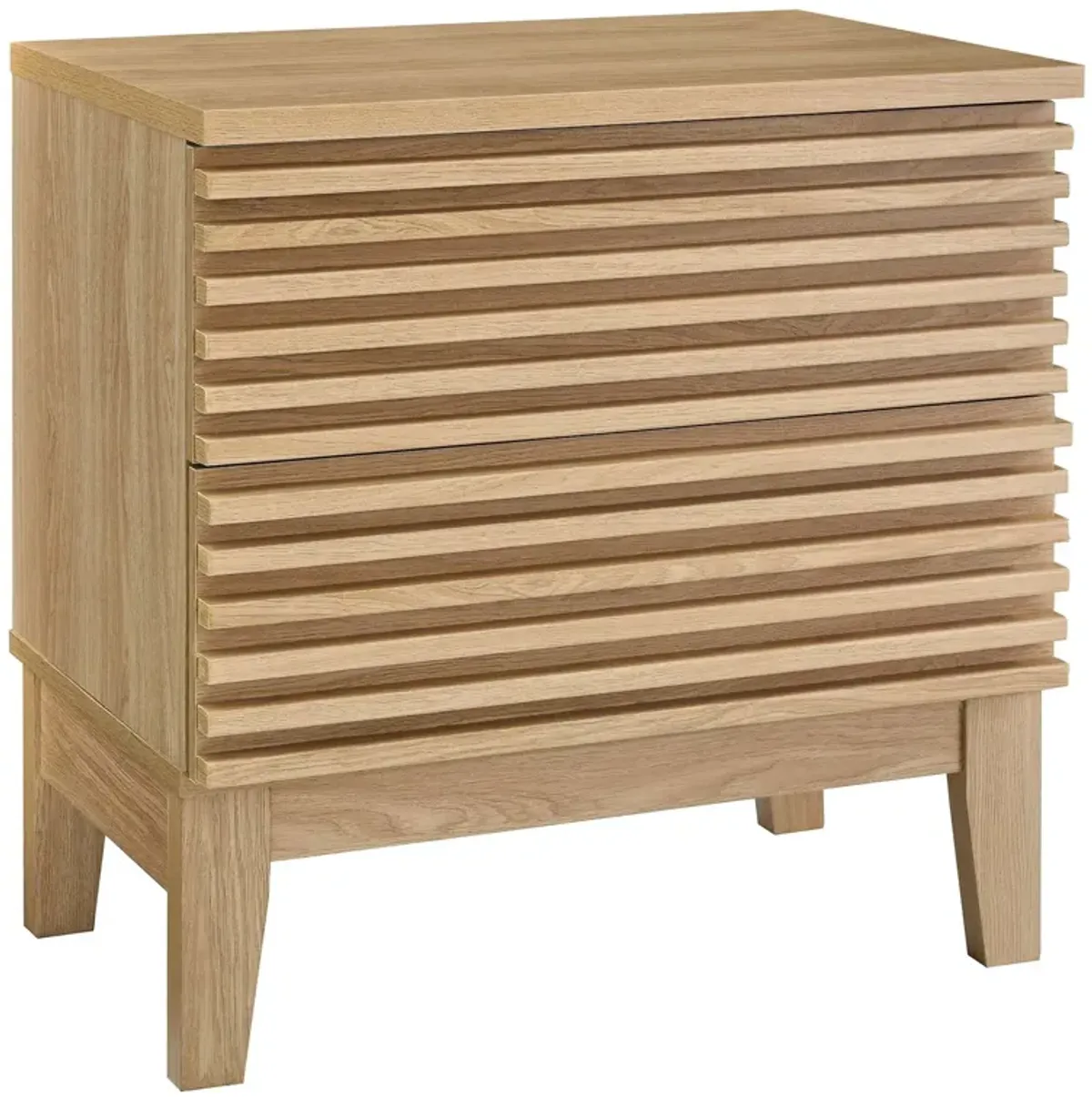 Render Two-Drawer Nightstand