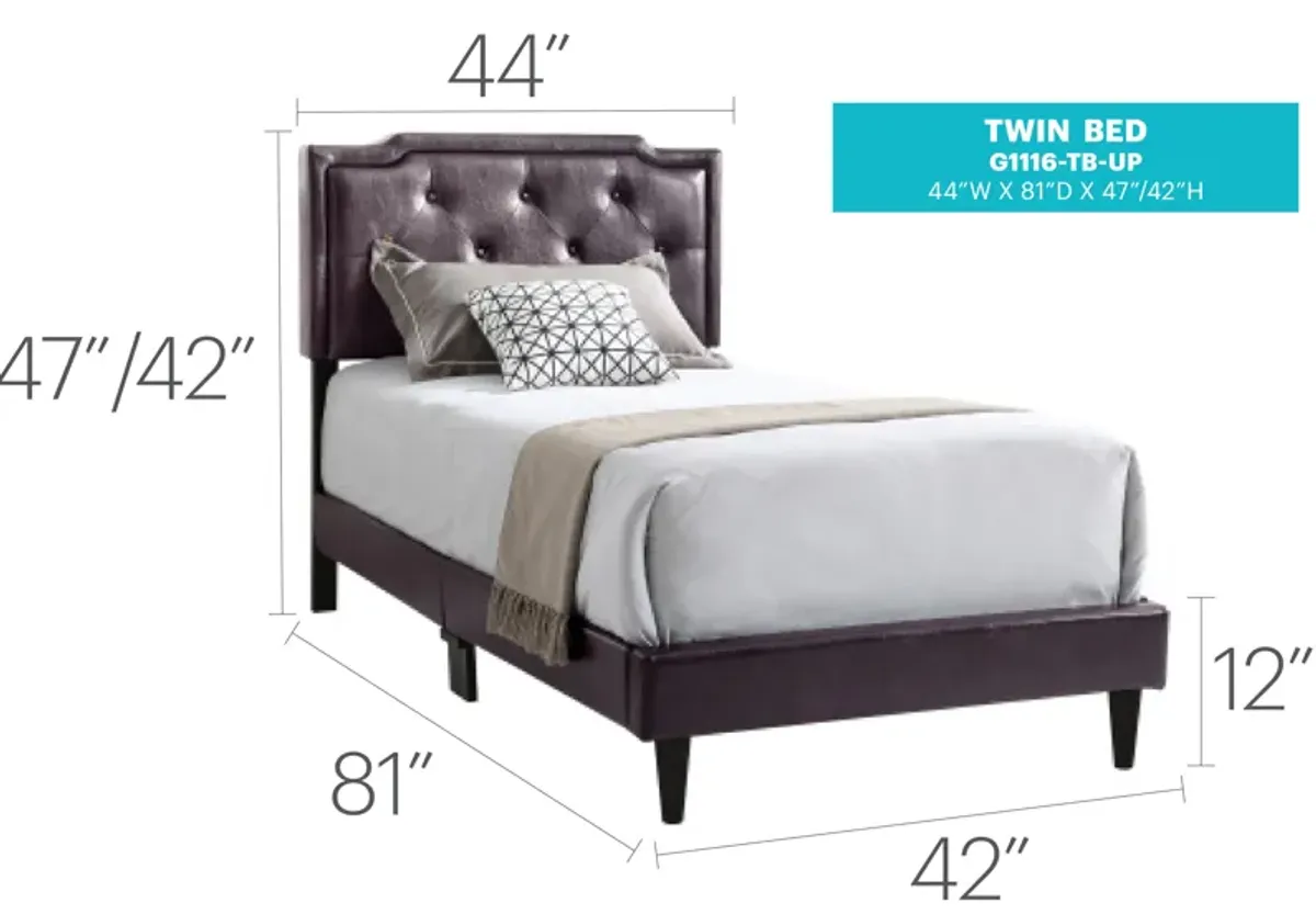 Deb Adjustable Twin Panel Bed