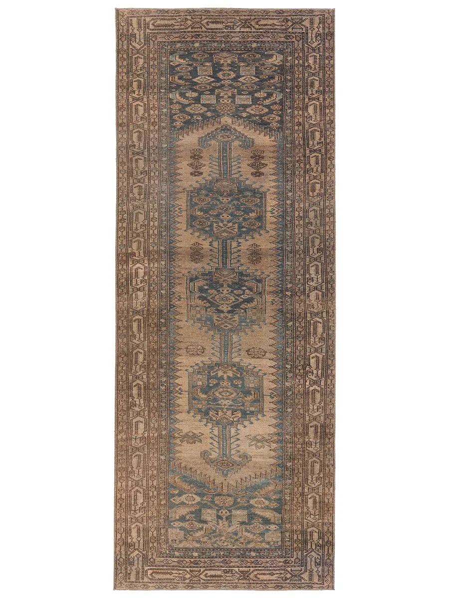 Canteena Reeves Brown 3'1" x 12' Runner Rug