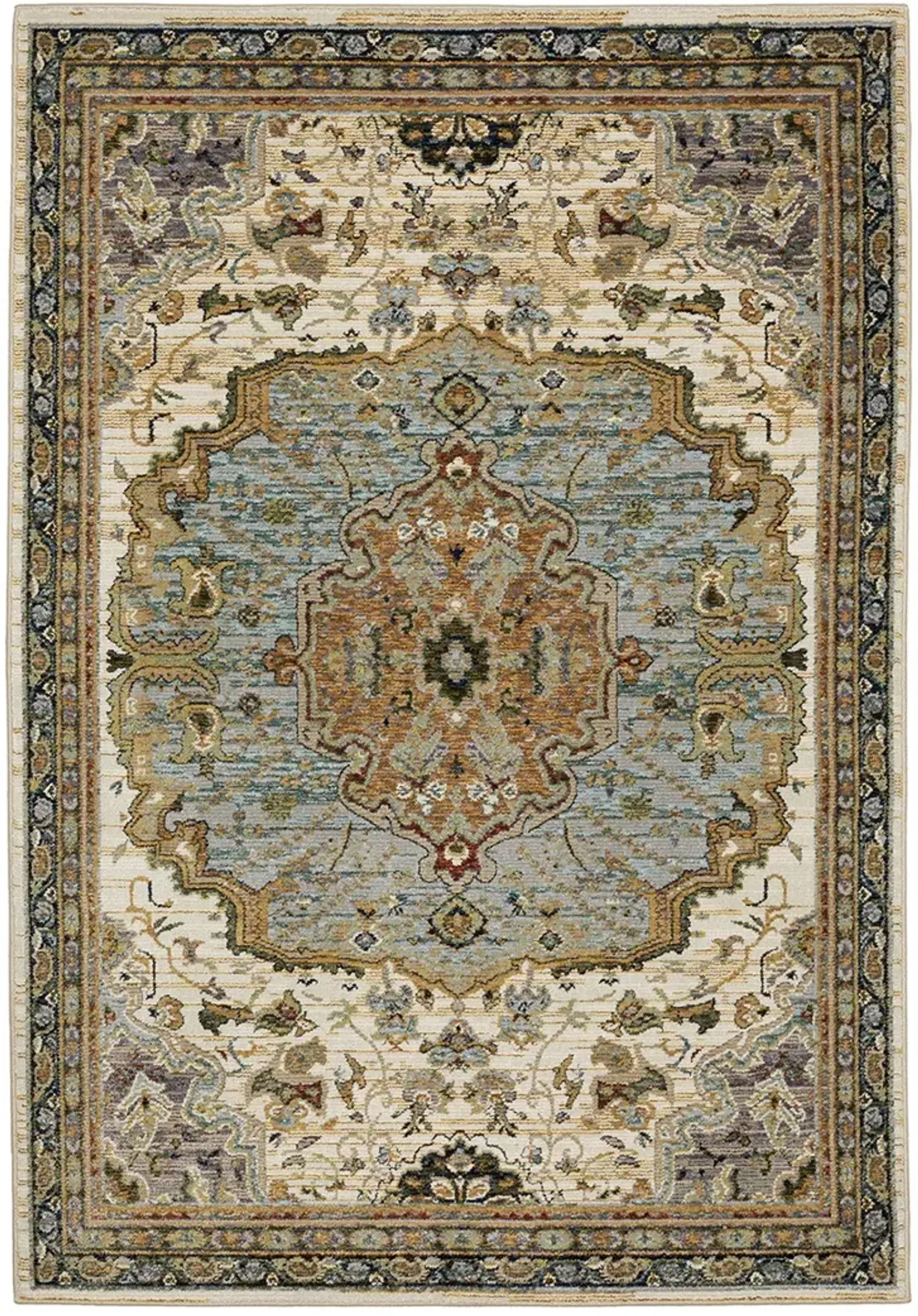 Andorra 8'6" x 11'7" Ivory Rug