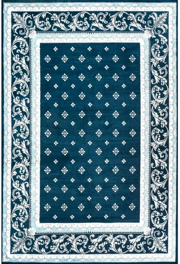 Acanthus French Border Area Rug