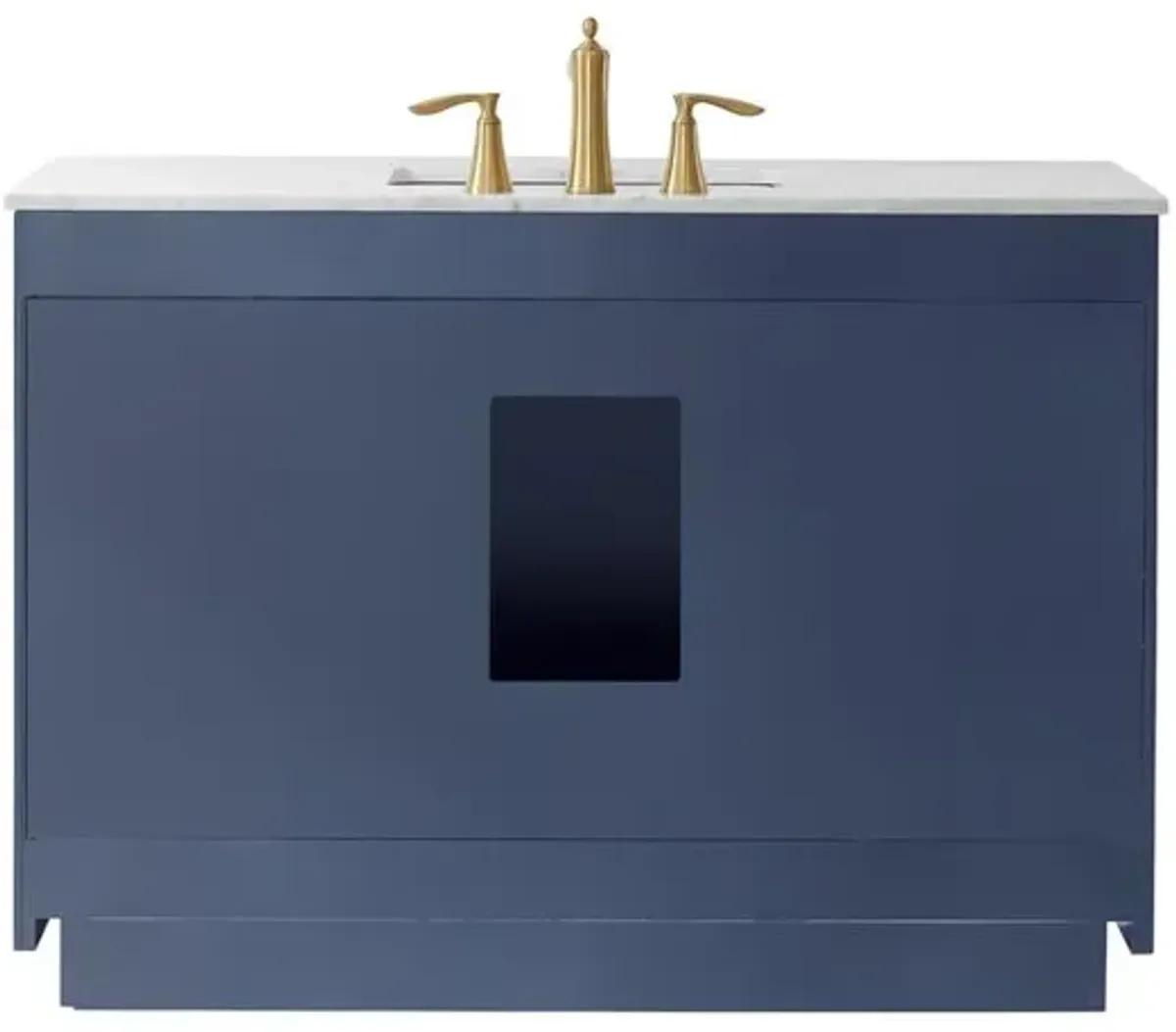 Altair 48 Single Bathroom Vanity Set in Royal Blue without Mirror