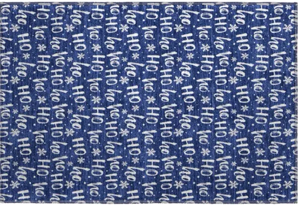 Merry & Bright MY22 Navy 20" x 30" Rug
