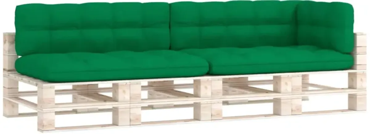 vidaXL Pallet Sofa Cushions 5 pcs Green