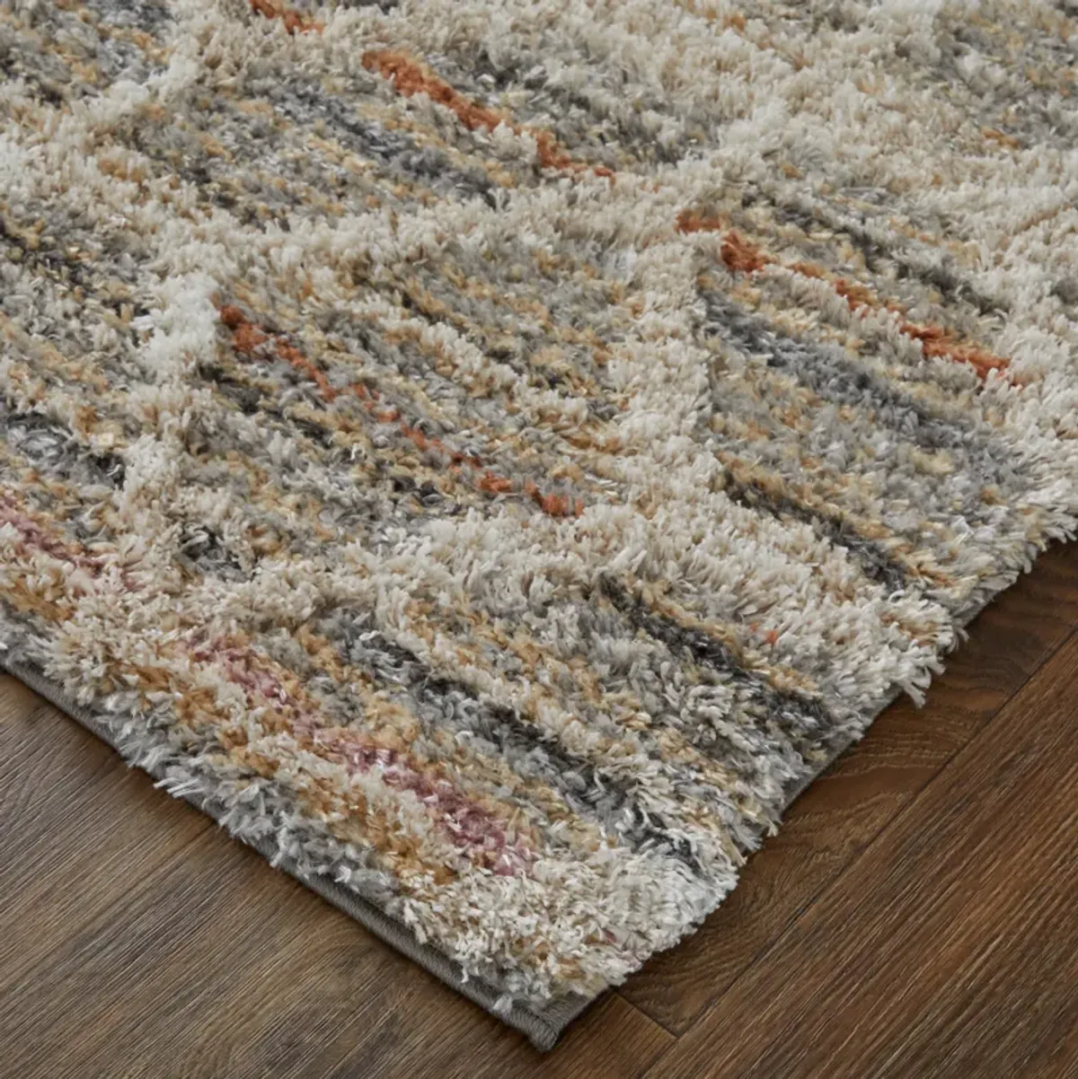 Mynka 39ICF Tan/Taupe/Ivory 2' x 3' Rug