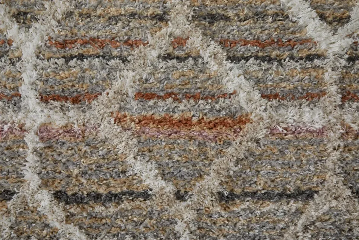 Mynka 39ICF Tan/Taupe/Ivory 2' x 3' Rug