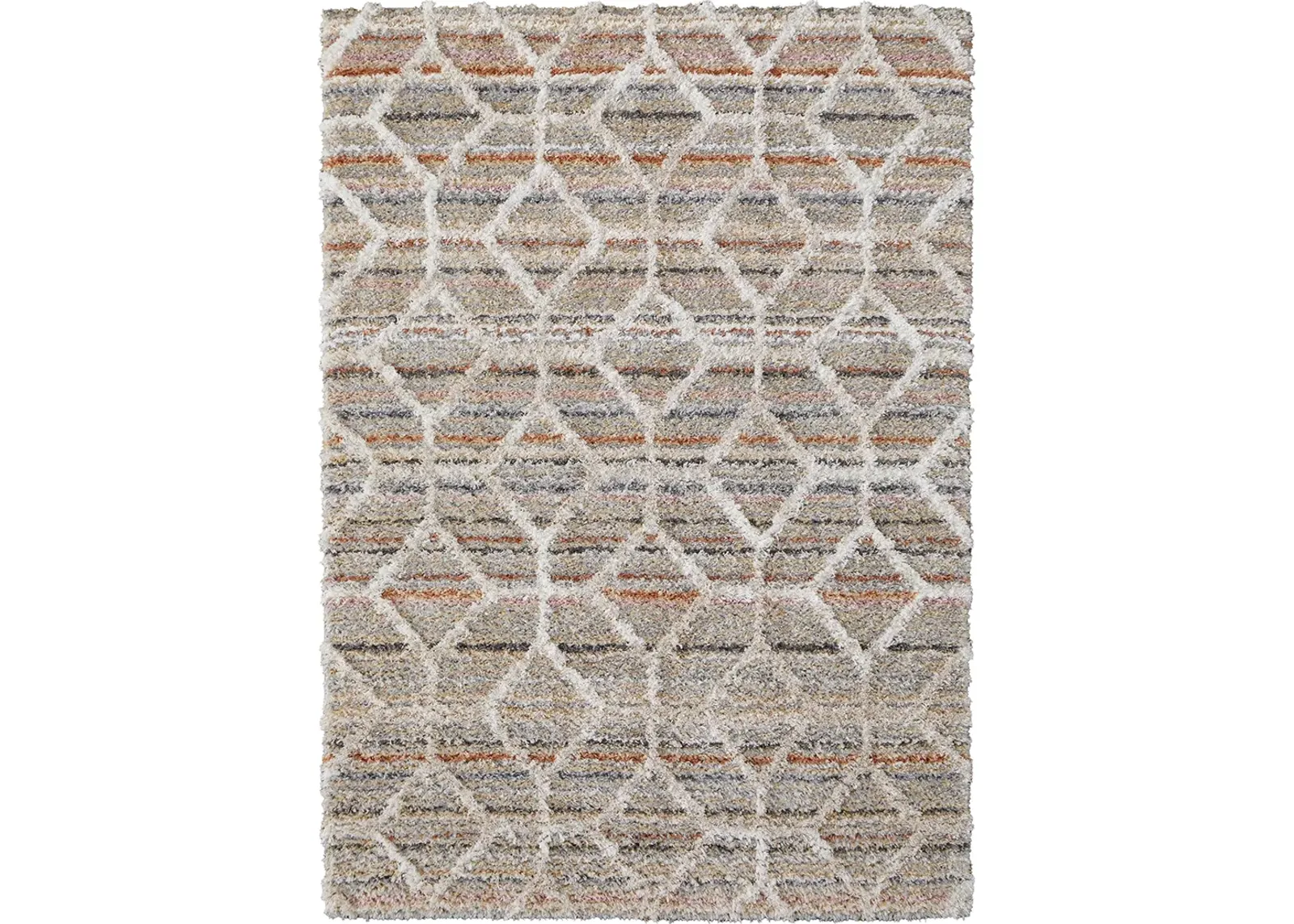 Mynka 39ICF Tan/Taupe/Ivory 2' x 3' Rug