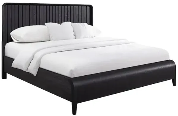 Aurora King Waterfall Panel Bed