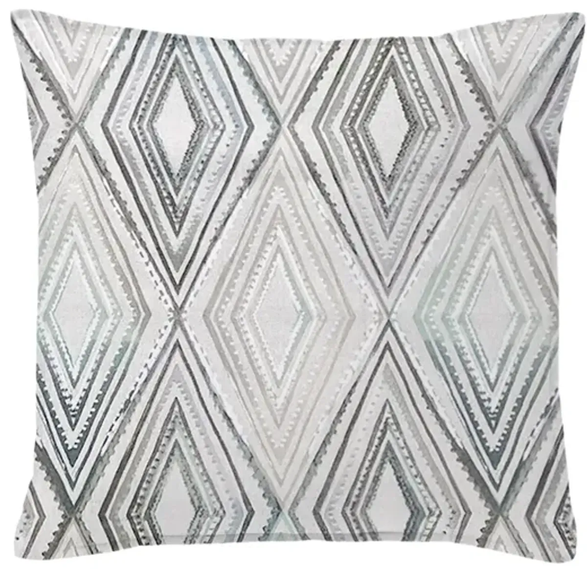 6ix Tailors Fine Linens Sloane Seabreeze/Ivory Decorative Throw Pillows