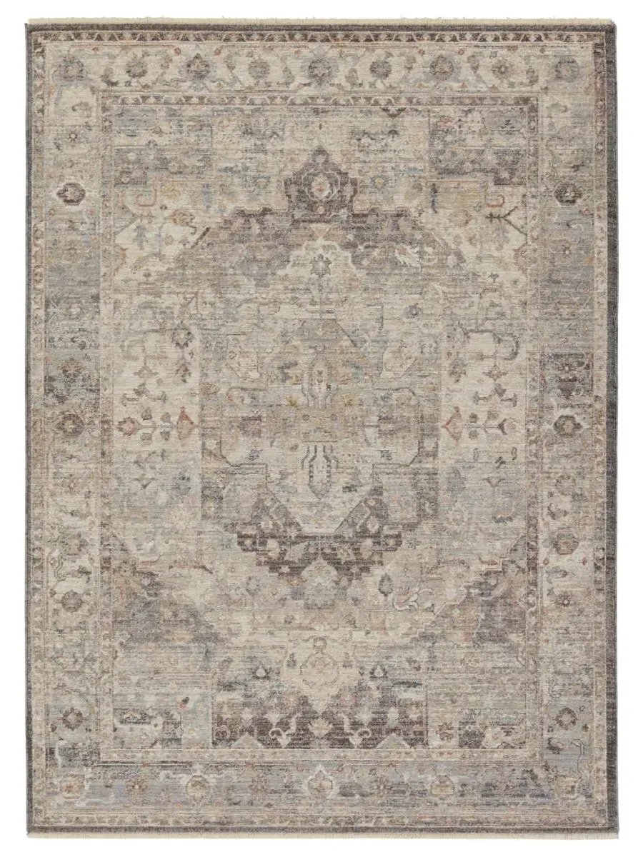 Terra Starling Tan/Taupe 3' x 12' Runner Rug