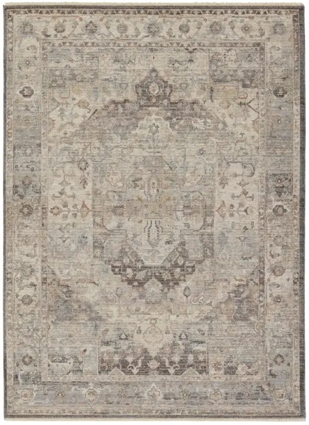 Terra Starling Tan/Taupe 3' x 12' Runner Rug