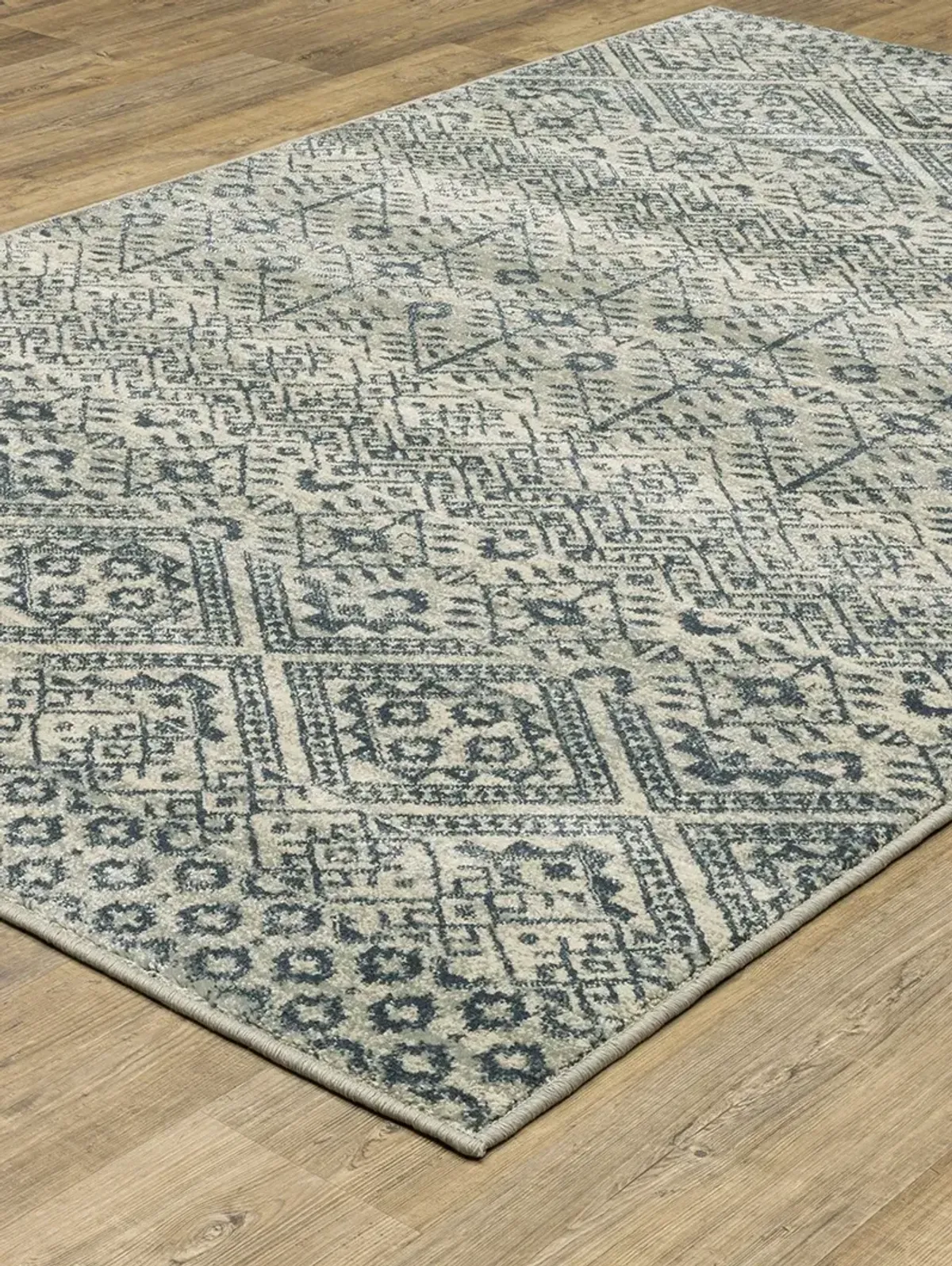 Branson 6'7" x 9'2" Blue Rug