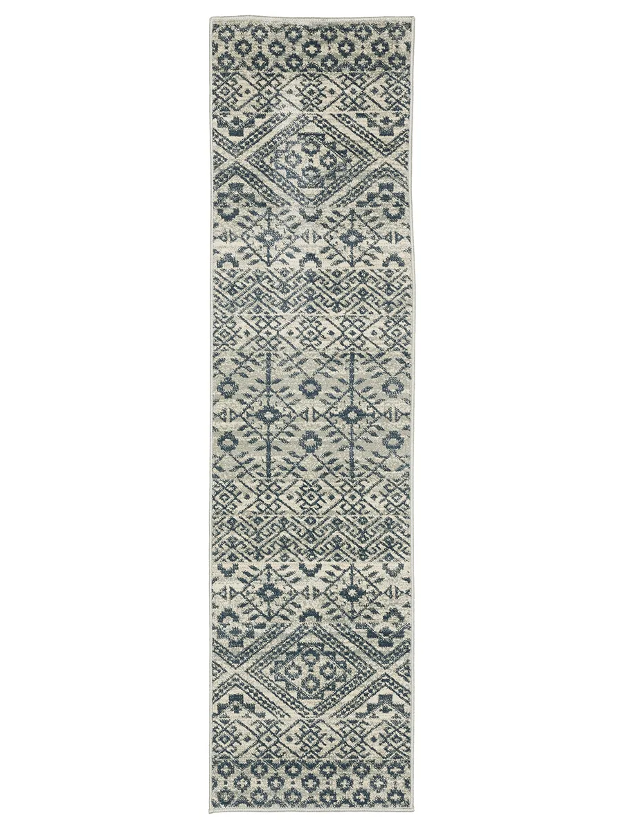 Branson 6'7" x 9'2" Blue Rug