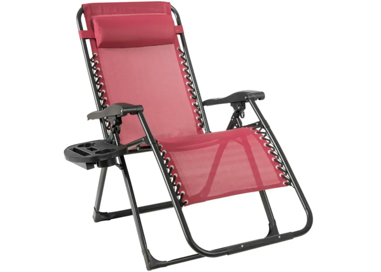 Hivvago Oversize Lounge Chair Patio Heavy Duty Folding Recliner