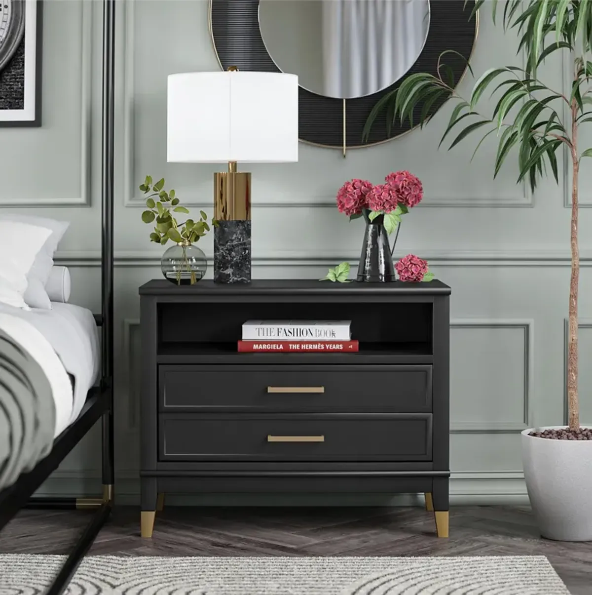 CosmoLiving by Cosmopolitan Westerleigh Wide Nightstand