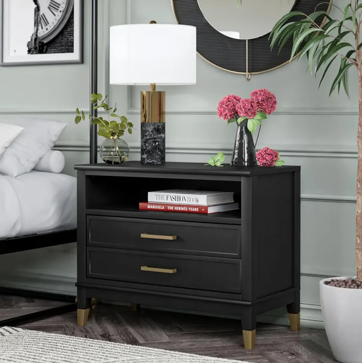 CosmoLiving by Cosmopolitan Westerleigh Wide Nightstand