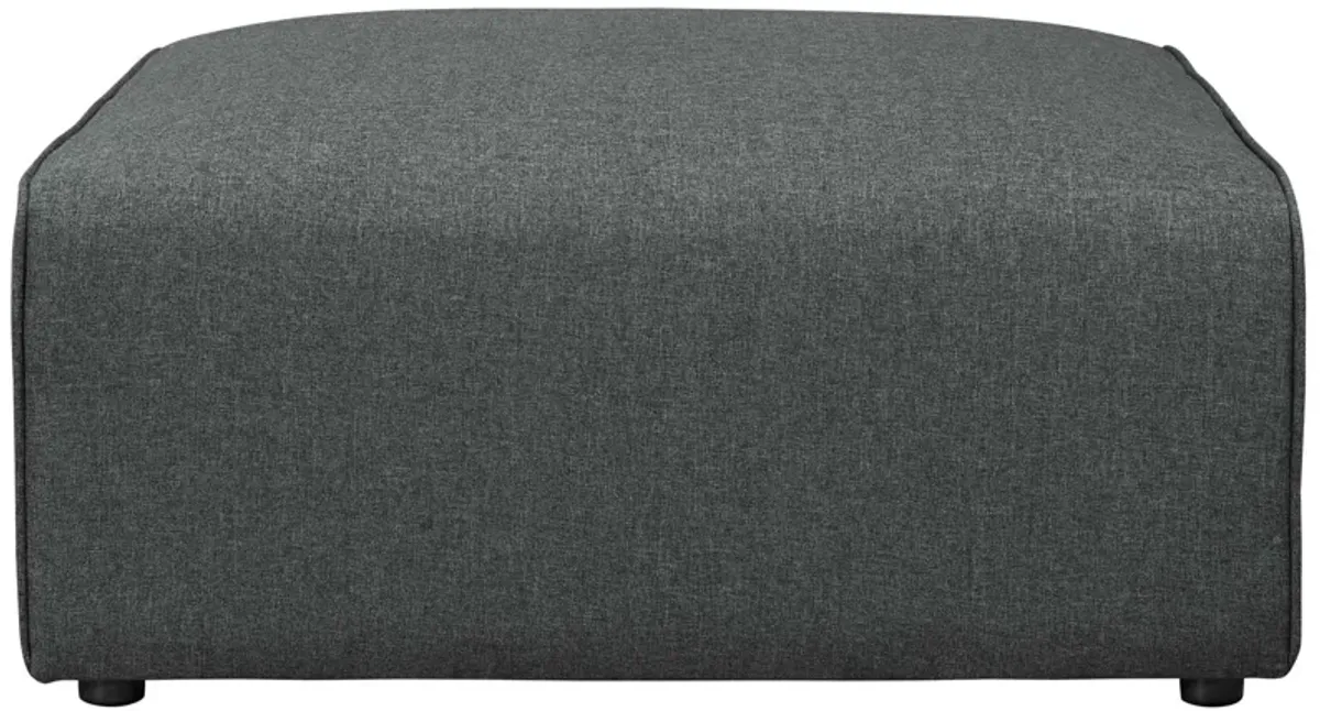 Mingle Fabric Ottoman Gray EEI-2726-GRY